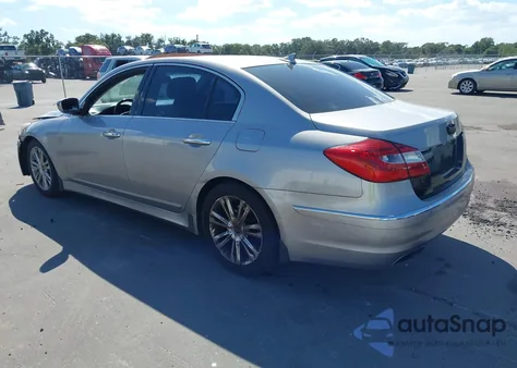 2013 Hyundai Genesis 3.8 from USA, damaged, VIN KMHGC4DD6DU213250